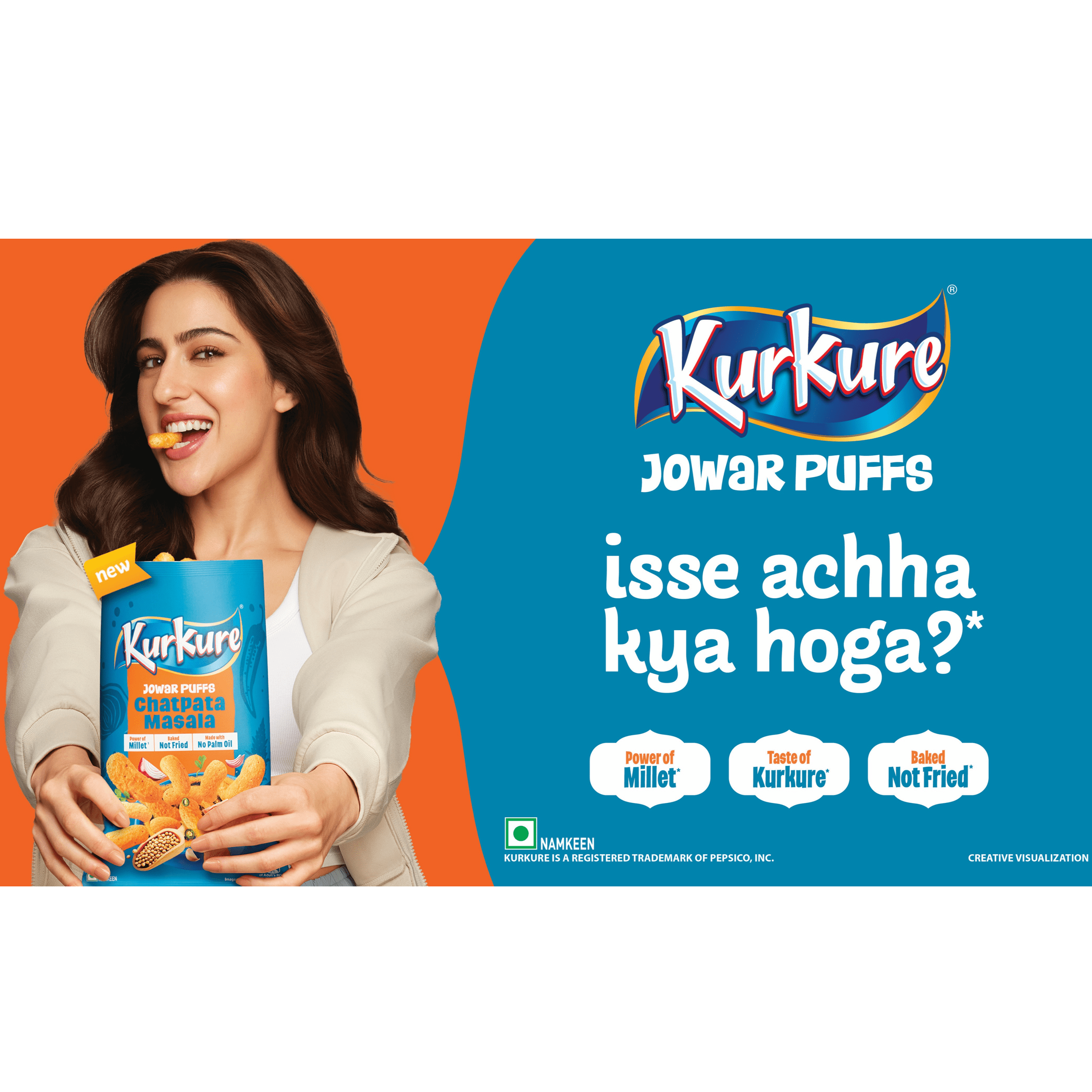 Kurkure® Launches Jowar Puffs Featuring Sara Ali Khan In A Fun, Quirky New Campaign – “isse Achha Kya Hoga”