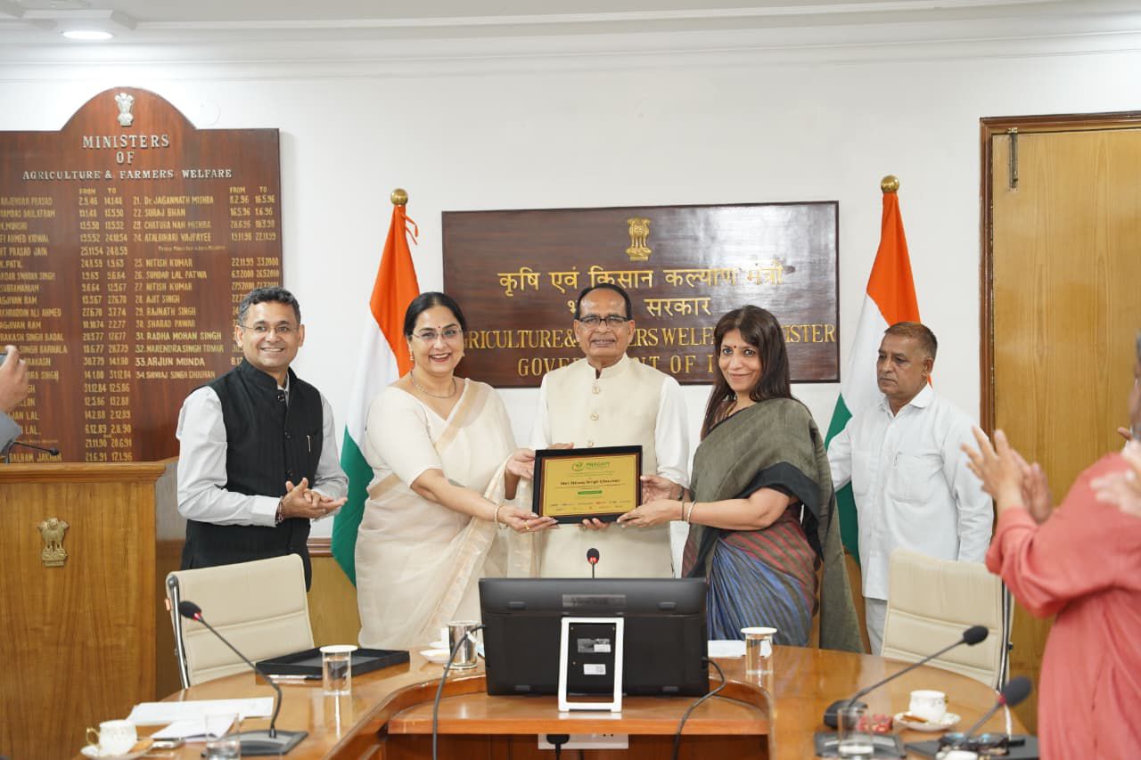 Hon’ble Union Minister of Agriculture and Farmers Welfare & Rural Development, Govt. of India, Shri. Shivraj Singh Chouhan launched Landmark Initiative ‘PRAGATI’ to Empower 20,000 rural youth as Agri-Entrepreneurs and directly Support 20 Lakh Farmers