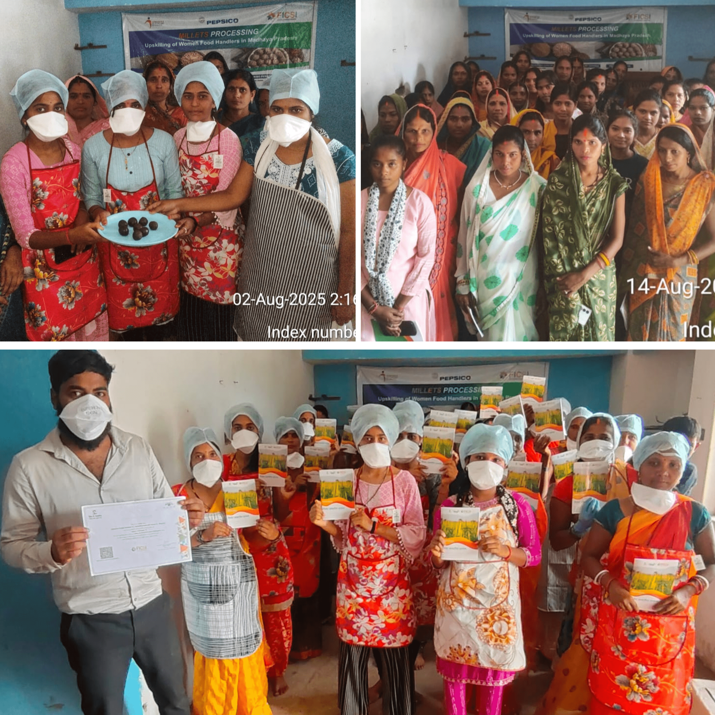 PepsiCo India and FICSI Champion Women-Led Millet Processing in Madhya Pradesh