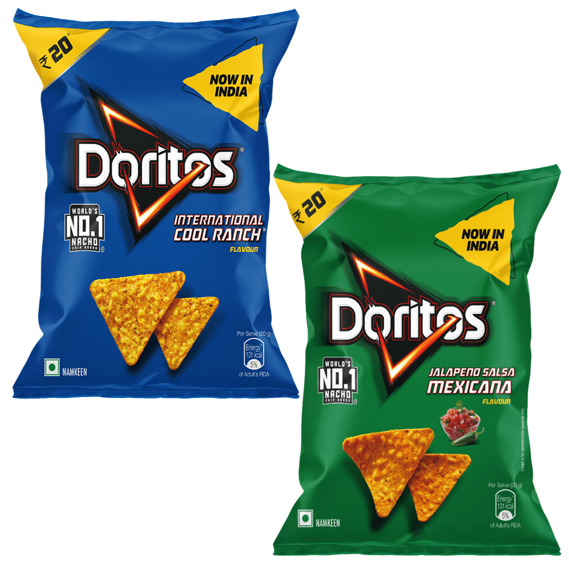 Doritos® Expands Flavour Portfolio In India With Global Icons: Cool Ranch And Jalapeño Salsa Mexicana